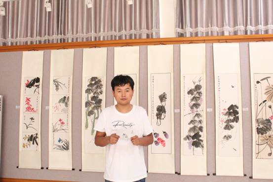 艺术学院毕业生蔺怀奇个人美术作品展隆重开幕